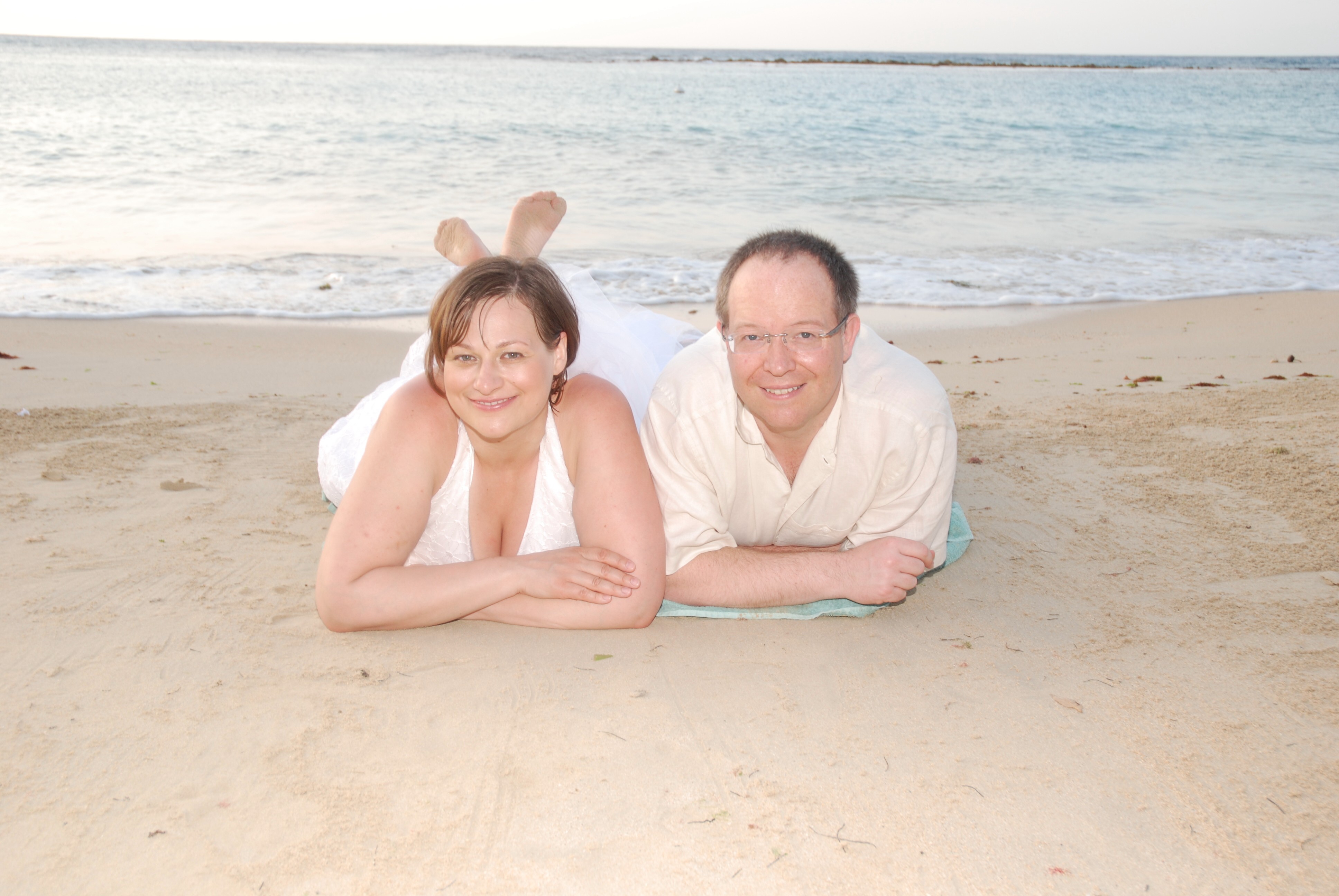 Lying in the Sand
