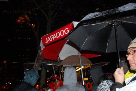 Waiting for My Japadog