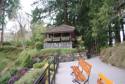 Gazebo Overlooking Sunken Garden